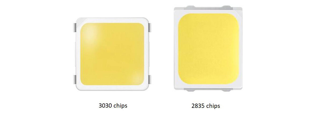 2835 and 3030 chips led lights